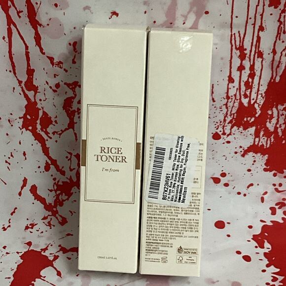 2 Pack! Rice Toner, 5.07 fl oz | 77.78% Rice Extract from Korea, Glow Essence - Picture 3 of 4